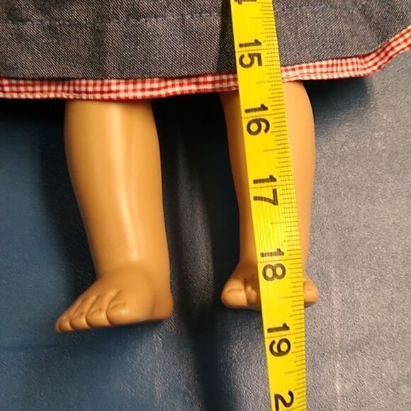 Vintage Doll with Pink Top & Denim Skirt Outfit Alexander Doll - Picture 8 of 8